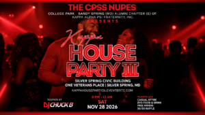 Kappa House Party III Flyer